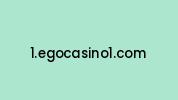 1.egocasino1.com Coupon Codes