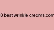 10-best-wrinkle-creams.com Coupon Codes