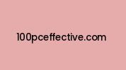 100pceffective.com Coupon Codes