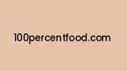 100percentfood.com Coupon Codes