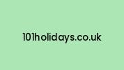 101holidays.co.uk Coupon Codes