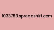 1033783.spreadshirt.com Coupon Codes