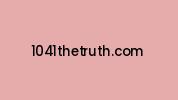 1041thetruth.com Coupon Codes