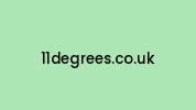11degrees.co.uk Coupon Codes