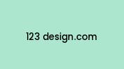 123-design.com Coupon Codes