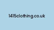 1415clothing.co.uk Coupon Codes