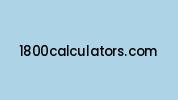 1800calculators.com Coupon Codes