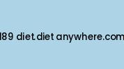 189-diet.diet-anywhere.com Coupon Codes