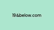 19andbelow.com Coupon Codes