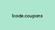 1code.coupons Coupon Codes