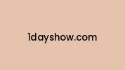 1dayshow.com Coupon Codes