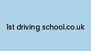 1st-driving-school.co.uk Coupon Codes