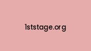 1ststage.org Coupon Codes