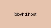 1xbvhd.host Coupon Codes