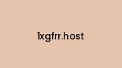 1xgfrr.host Coupon Codes