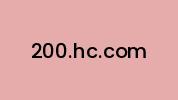 200.hc.com Coupon Codes