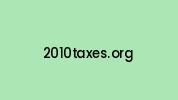 2010taxes.org Coupon Codes