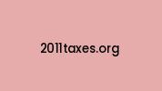 2011taxes.org Coupon Codes