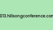 2013.hillsongconference.com Coupon Codes
