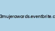2013mujerawards.eventbrite.com Coupon Codes