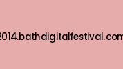 2014.bathdigitalfestival.com Coupon Codes