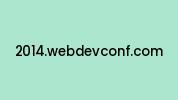 2014.webdevconf.com Coupon Codes
