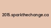 2015.sparkthechange.ca Coupon Codes