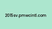 2015sv.pmwcintl.com Coupon Codes