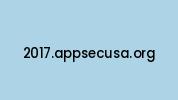 2017.appsecusa.org Coupon Codes