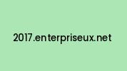 2017.enterpriseux.net Coupon Codes
