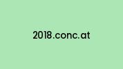 2018.conc.at Coupon Codes