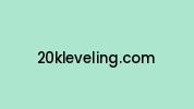 20kleveling.com Coupon Codes