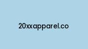 20xxapparel.co Coupon Codes