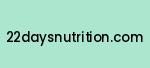 22daysnutrition.com Coupon Codes