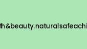 251-healthandbeauty.naturalsafeachieve.com Coupon Codes