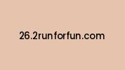 26.2runforfun.com Coupon Codes