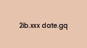 2ib.xxx-date.gq Coupon Codes