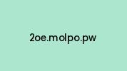 2oe.molpo.pw Coupon Codes