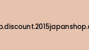 2sbb.discount.2015japanshop.com Coupon Codes