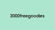3000freegoodies Coupon Codes