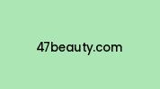 47beauty.com Coupon Codes