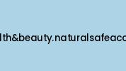 493-healthandbeauty.naturalsafeaccept.com Coupon Codes