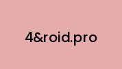 4android.pro Coupon Codes