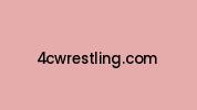 4cwrestling.com Coupon Codes