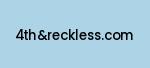 4thandreckless.com Coupon Codes