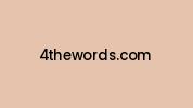 4thewords.com Coupon Codes