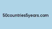 50countries5years.com Coupon Codes