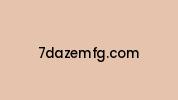 7dazemfg.com Coupon Codes