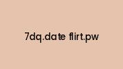 7dq.date-flirt.pw Coupon Codes