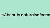 821-healthandbeauty.naturalsafeaccept.com Coupon Codes